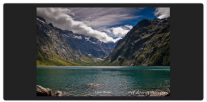 Image gallery slideshow in wordpress